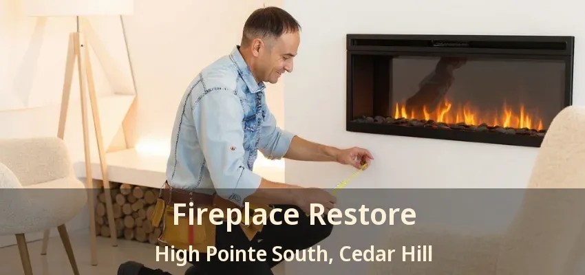 Fireplace Restore High Pointe South, Cedar Hill - TX