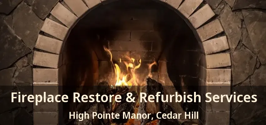 Fireplace Restore & Refurbish Services High Pointe Manor, Cedar Hill - TX