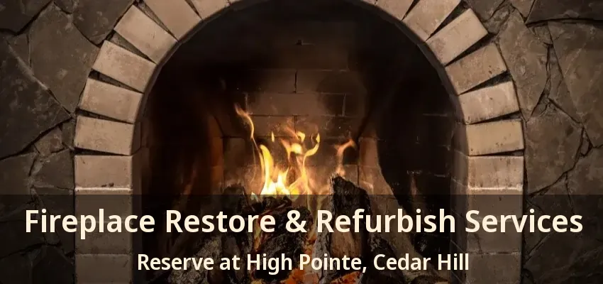 Fireplace Restore & Refurbish Services Reserve at High Pointe, Cedar Hill - TX
