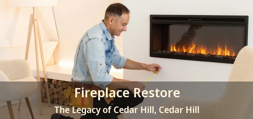 Fireplace Restore The Legacy of Cedar Hill, Cedar Hill - TX