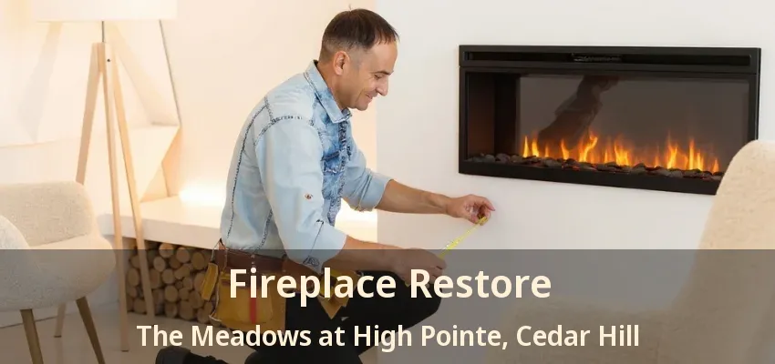 Fireplace Restore The Meadows at High Pointe, Cedar Hill - TX