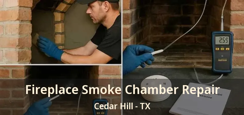 Fireplace Smoke Chamber Repair Cedar Hill - TX