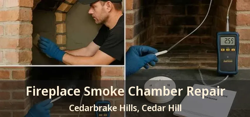 Fireplace Smoke Chamber Repair Cedarbrake Hills, Cedar Hill - TX