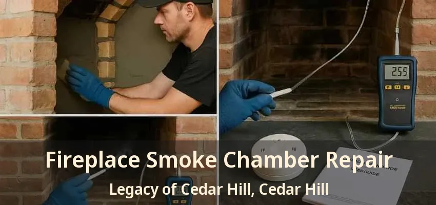 Fireplace Smoke Chamber Repair Legacy of Cedar Hill, Cedar Hill - TX