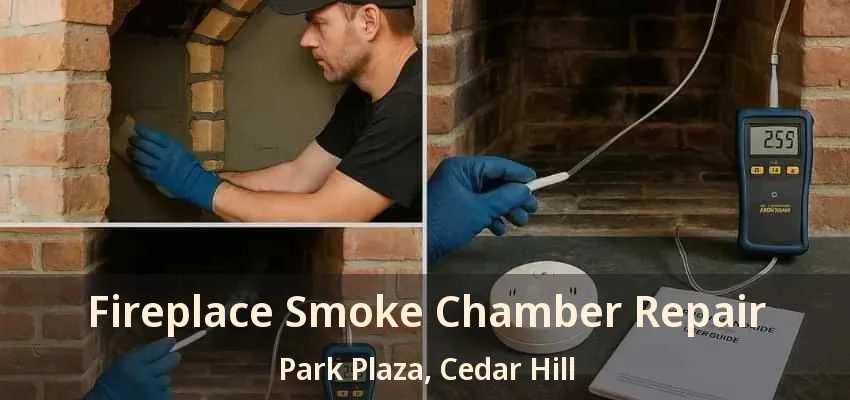 Fireplace Smoke Chamber Repair Park Plaza, Cedar Hill - TX