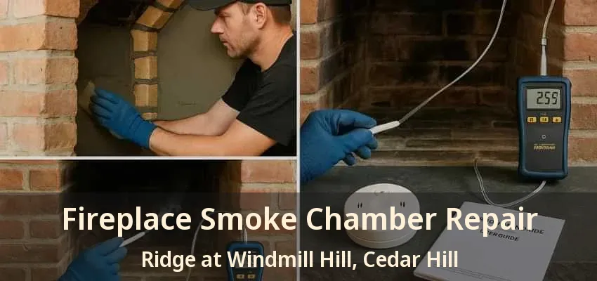 Fireplace Smoke Chamber Repair Ridge at Windmill Hill, Cedar Hill - TX