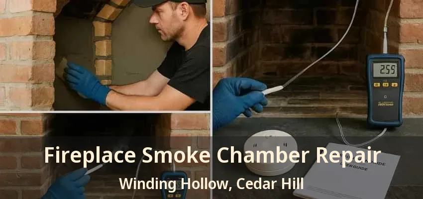 Fireplace Smoke Chamber Repair Winding Hollow, Cedar Hill - TX