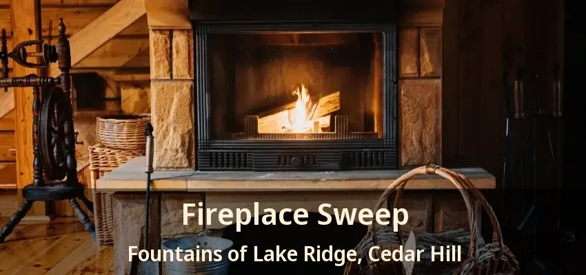 Fireplace Sweep Fountains of Lake Ridge, Cedar Hill - TX