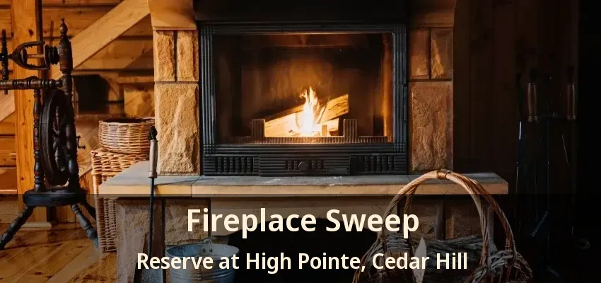 Fireplace Sweep Reserve at High Pointe, Cedar Hill - TX
