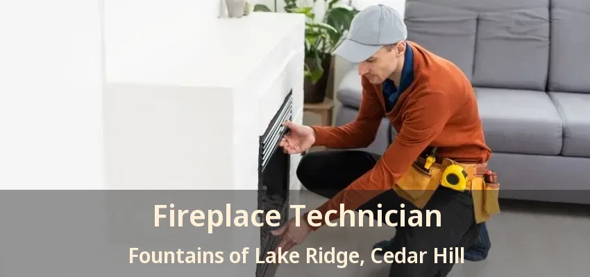 Fireplace Technician Fountains of Lake Ridge, Cedar Hill - TX
