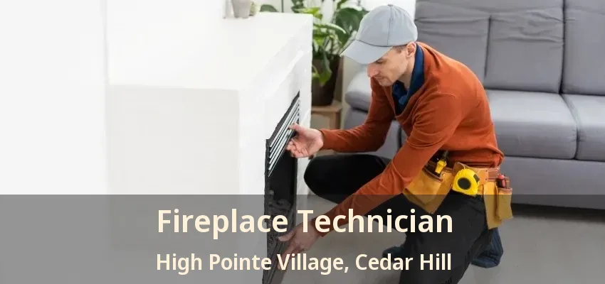 Fireplace Technician High Pointe Village, Cedar Hill - TX