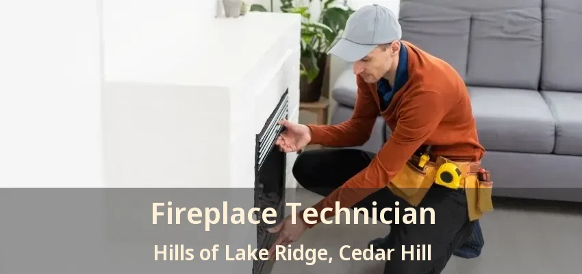 Fireplace Technician Hills of Lake Ridge, Cedar Hill - TX