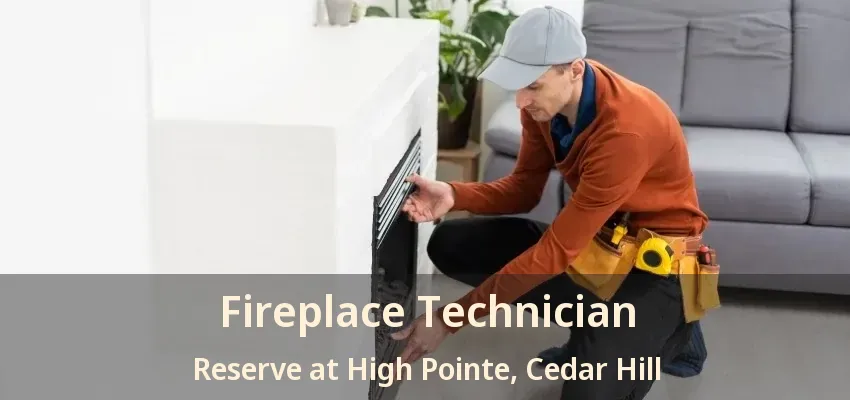 Fireplace Technician Reserve at High Pointe, Cedar Hill - TX