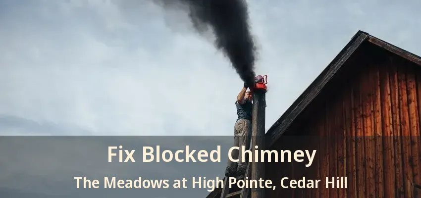 Fix Blocked Chimney The Meadows at High Pointe, Cedar Hill - TX