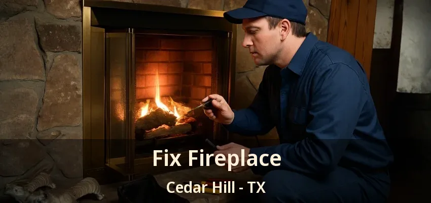 Fix Fireplace Cedar Hill - TX