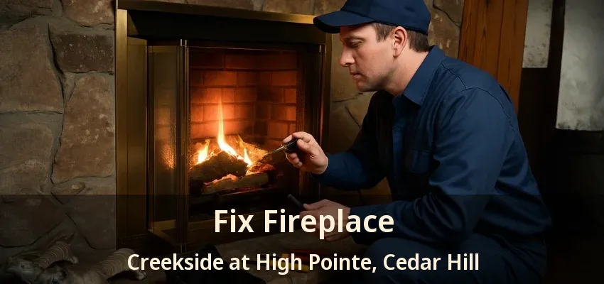 Fix Fireplace Creekside at High Pointe, Cedar Hill - TX