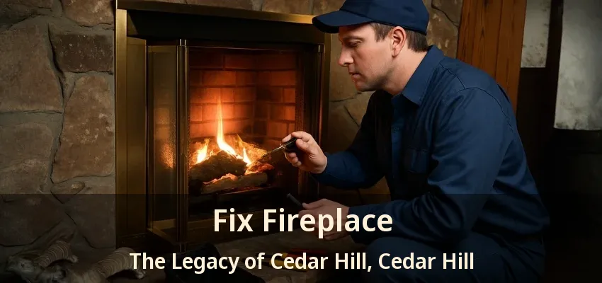 Fix Fireplace The Legacy of Cedar Hill, Cedar Hill - TX