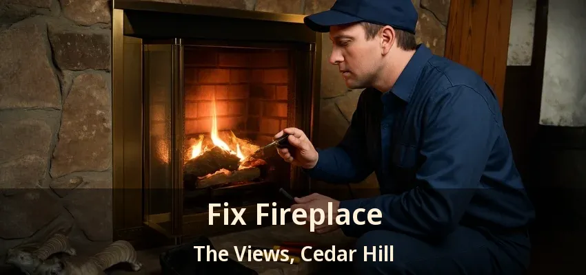 Fix Fireplace The Views, Cedar Hill - TX