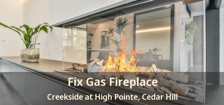 Fix Gas Fireplace Creekside at High Pointe, Cedar Hill - TX
