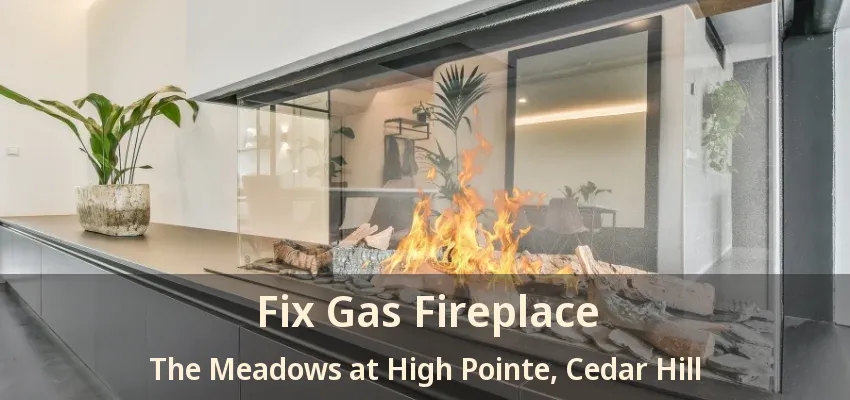 Fix Gas Fireplace The Meadows at High Pointe, Cedar Hill - TX
