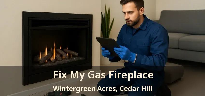 Fix My Gas Fireplace Wintergreen Acres, Cedar Hill - TX