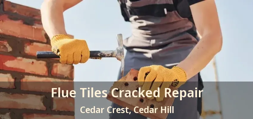 Flue Tiles Cracked Repair Cedar Crest, Cedar Hill - TX