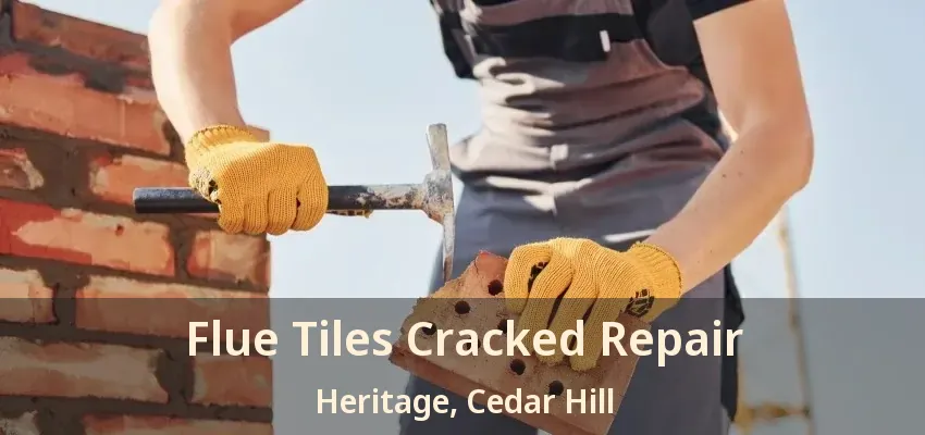 Flue Tiles Cracked Repair Heritage, Cedar Hill - TX
