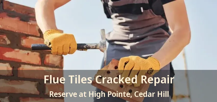 Flue Tiles Cracked Repair Reserve at High Pointe, Cedar Hill - TX