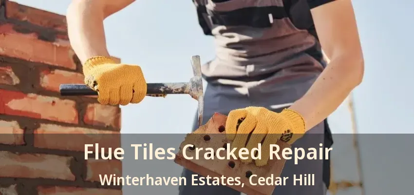 Flue Tiles Cracked Repair Winterhaven Estates, Cedar Hill - TX