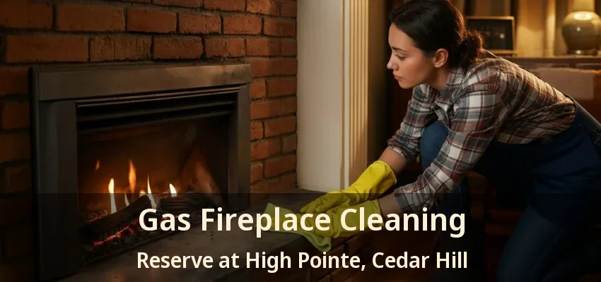Gas Fireplace Cleaning Reserve at High Pointe, Cedar Hill - TX