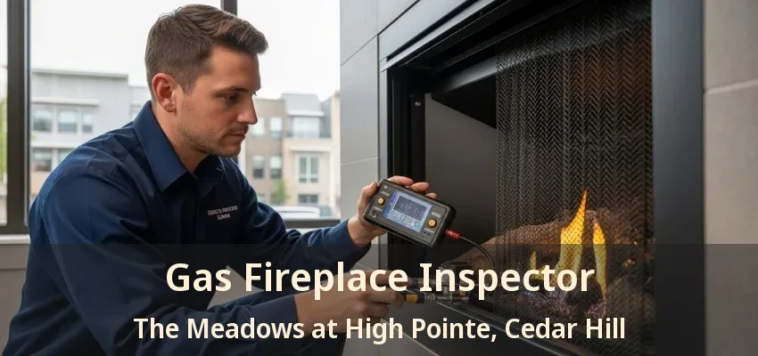 Gas Fireplace Inspector The Meadows at High Pointe, Cedar Hill - TX