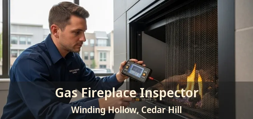 Gas Fireplace Inspector Winding Hollow, Cedar Hill - TX