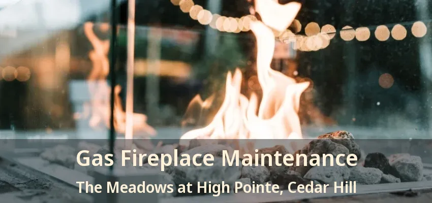 Gas Fireplace Maintenance The Meadows at High Pointe, Cedar Hill - TX