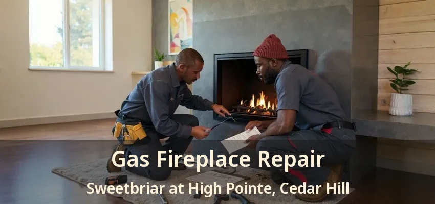 Gas Fireplace Repair Sweetbriar at High Pointe, Cedar Hill - TX