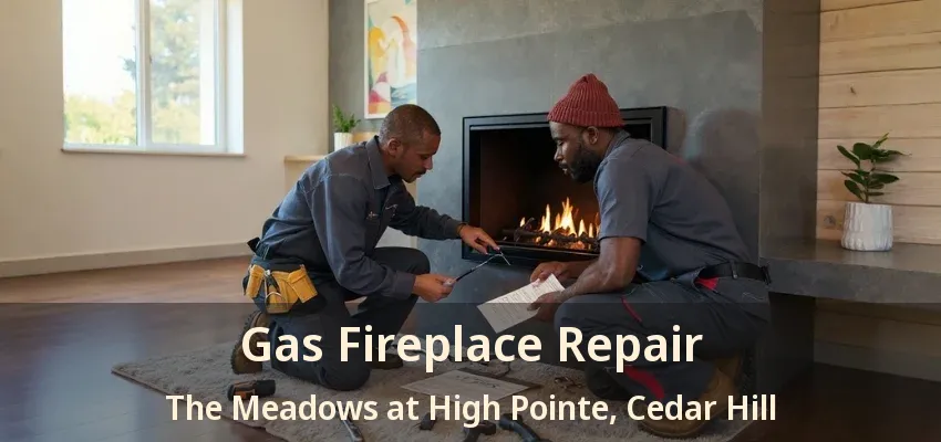 Gas Fireplace Repair The Meadows at High Pointe, Cedar Hill - TX