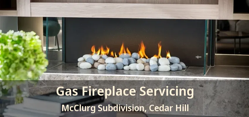 Gas Fireplace Servicing McClurg Subdivision, Cedar Hill - TX