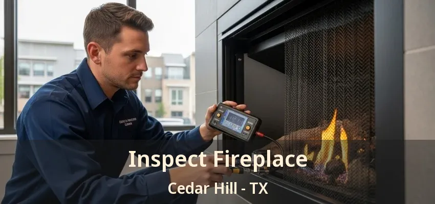 Inspect Fireplace Cedar Hill - TX