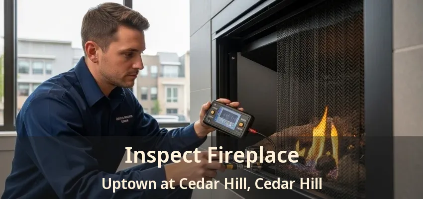 Inspect Fireplace Uptown at Cedar Hill, Cedar Hill - TX