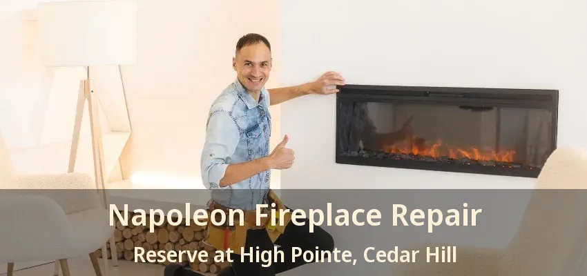 Napoleon Fireplace Repair Reserve at High Pointe, Cedar Hill - TX