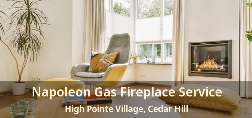 Napoleon Gas Fireplace Service High Pointe Village, Cedar Hill - TX