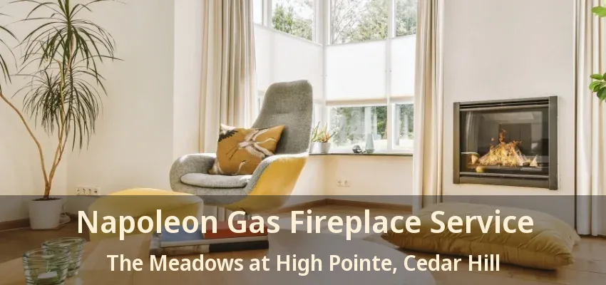 Napoleon Gas Fireplace Service The Meadows at High Pointe, Cedar Hill - TX