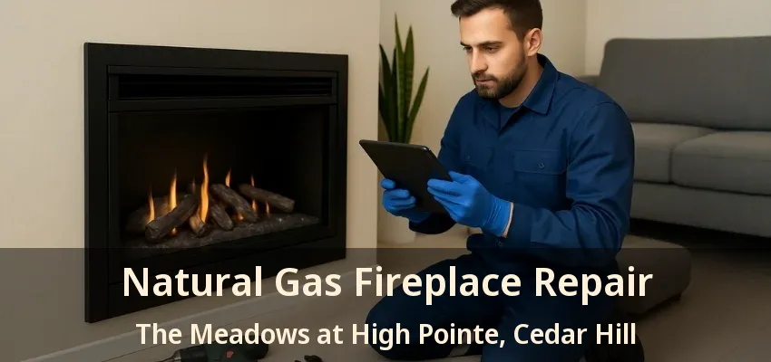Natural Gas Fireplace Repair The Meadows at High Pointe, Cedar Hill - TX