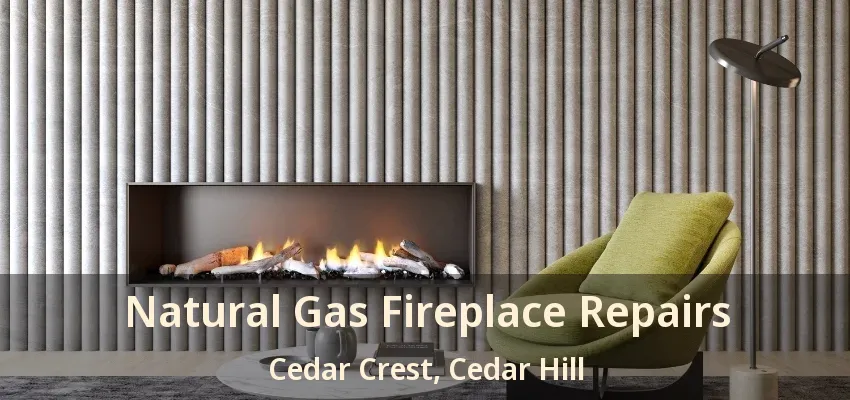 Natural Gas Fireplace Repairs Cedar Crest, Cedar Hill - TX