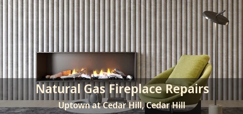 Natural Gas Fireplace Repairs Uptown at Cedar Hill, Cedar Hill - TX