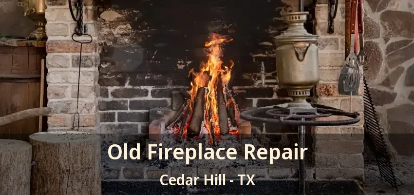 Old Fireplace Repair Cedar Hill - TX