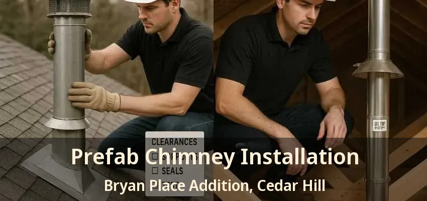 Prefab Chimney Installation Bryan Place Addition, Cedar Hill - TX