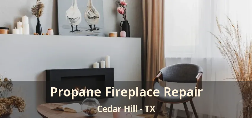 Propane Fireplace Repair Cedar Hill - TX