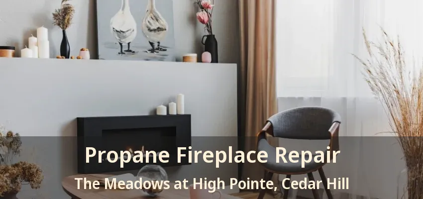 Propane Fireplace Repair The Meadows at High Pointe, Cedar Hill - TX