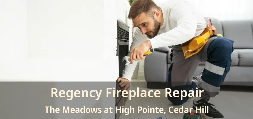 Regency Fireplace Repair The Meadows at High Pointe, Cedar Hill - TX