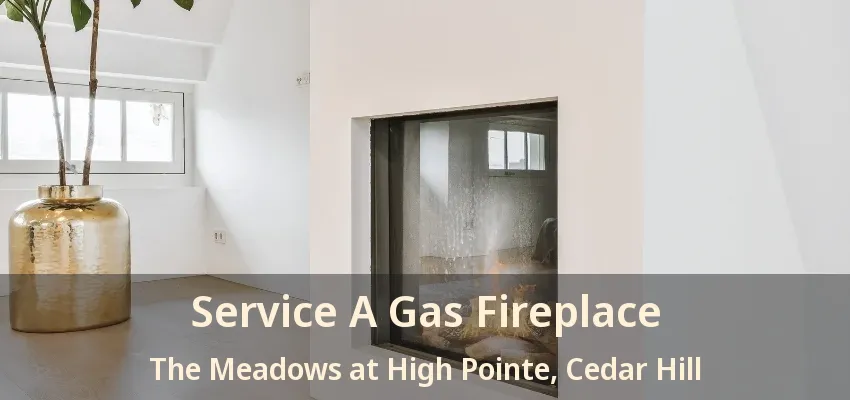 Service A Gas Fireplace The Meadows at High Pointe, Cedar Hill - TX